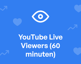 YouTube Live Viewers (60 minuten)